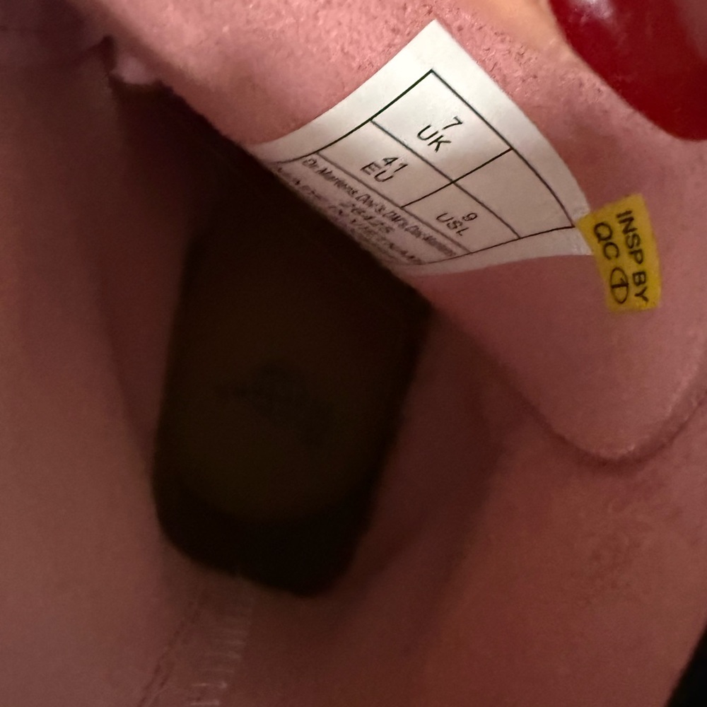 Dr. Martens Pink Combat Boots - Picture 7 of 13